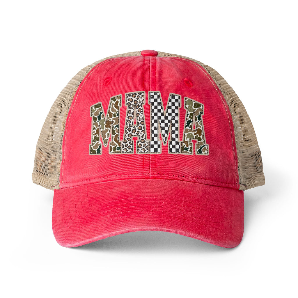Women's Washed Mesh-Back Cap