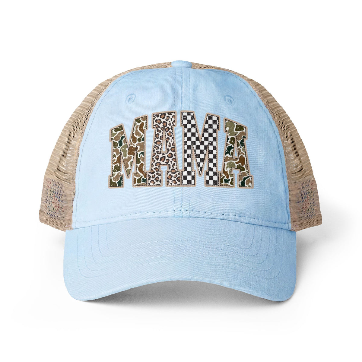 Women's Washed Mesh-Back Cap