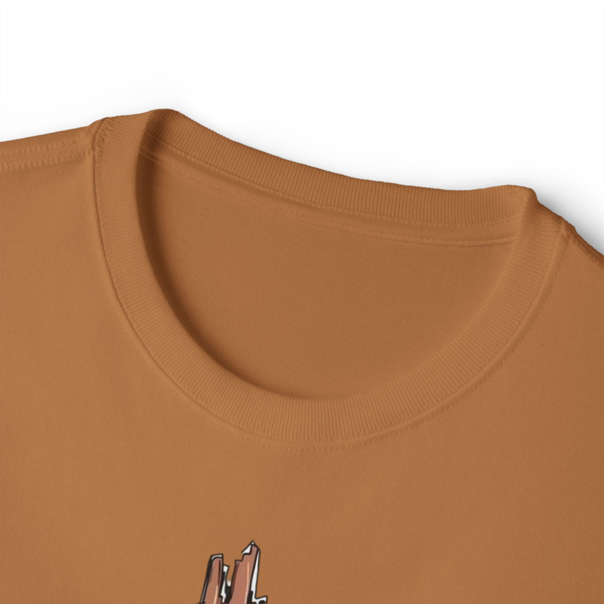 Cross & Bow Tee - Jesus Is Strong Graphic Oversized T-Shirt