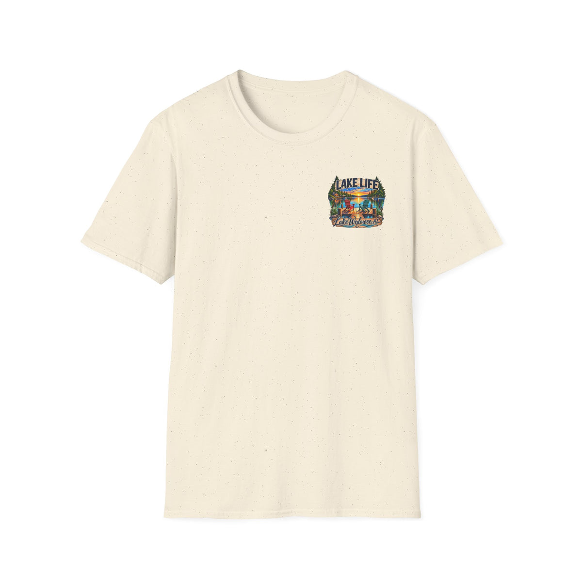 Lake Life T‑Shirt — Vintage Lakeside Sunset Graphic Tee