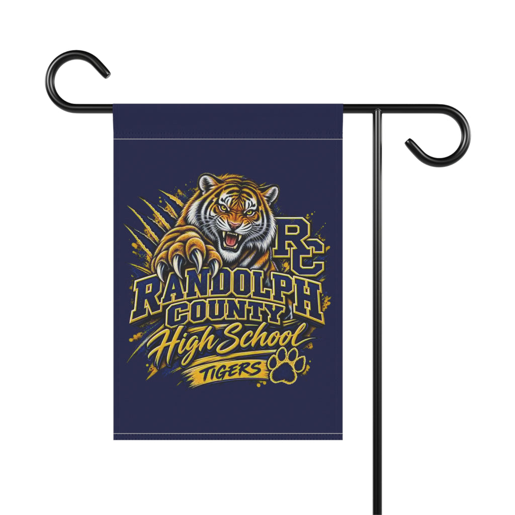 Randolph County High School Tigers Garden Flag – School Spirit Yard Banner