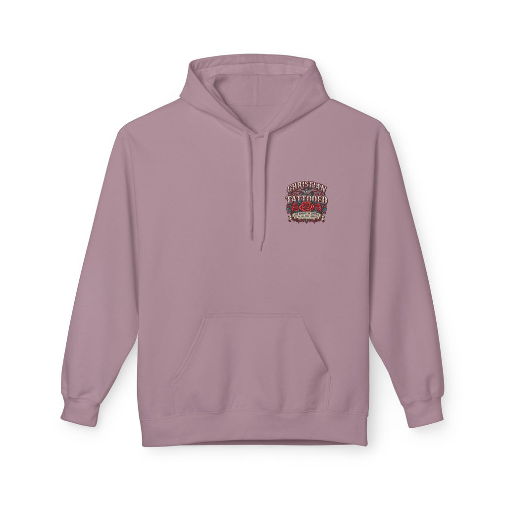 Hoodie - Christian and Tattooed Graphic Pullover (Look Beneath the Surface)