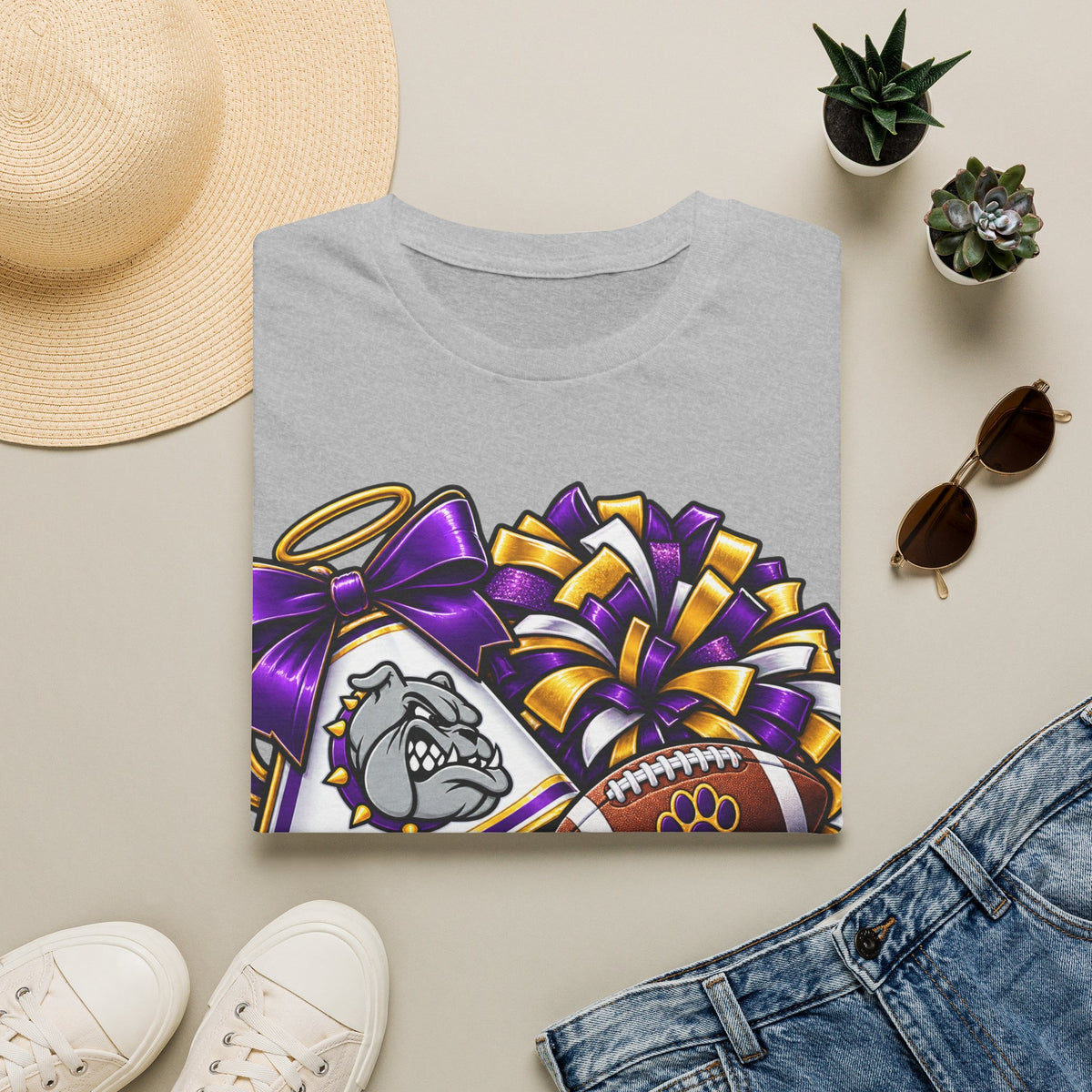 Ranburne Bulldogs Football Cheer T-Shirt