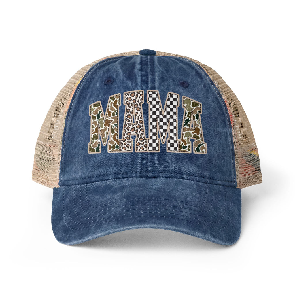 Women's Washed Mesh-Back Cap