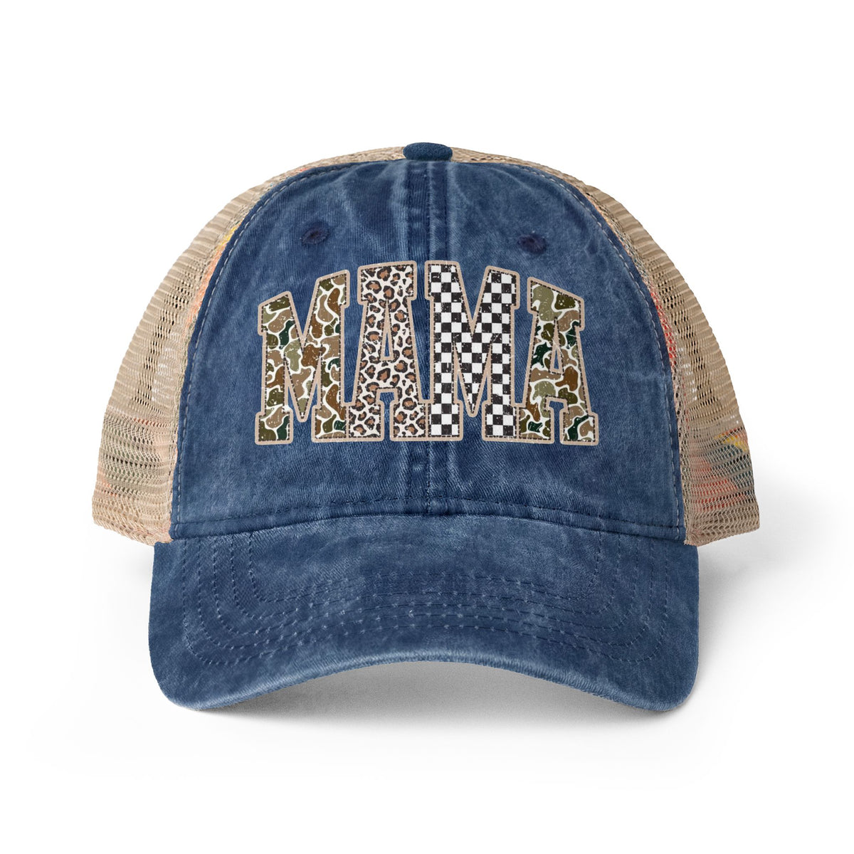 Women's Washed Mesh-Back Cap