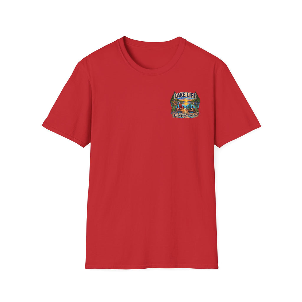 Lake Life T‑Shirt — Vintage Lakeside Sunset Graphic Tee