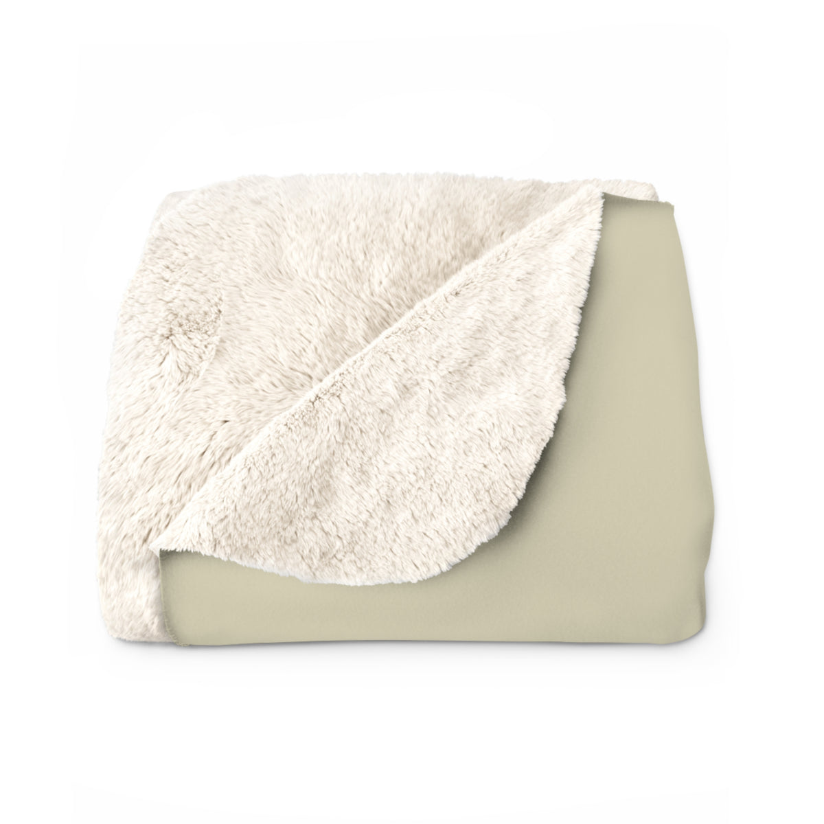 Horse Portrait Sherpa Blanket — Scenic Nature Equestrian Throw