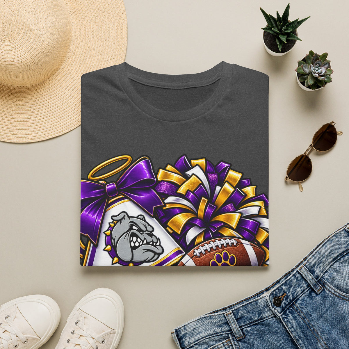 Ranburne Bulldogs Football Cheer T-Shirt