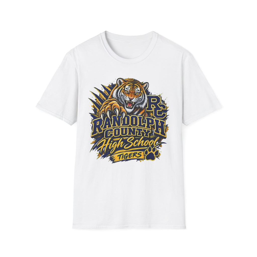 Randolph County High School Tigers T-Shirt — Roaring Tiger School Spirit Tee