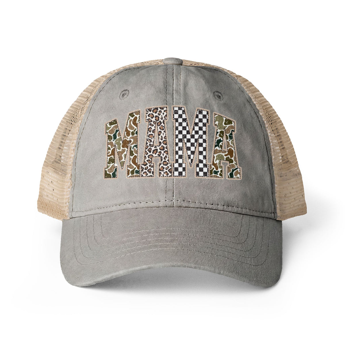 Women's Washed Mesh-Back Cap