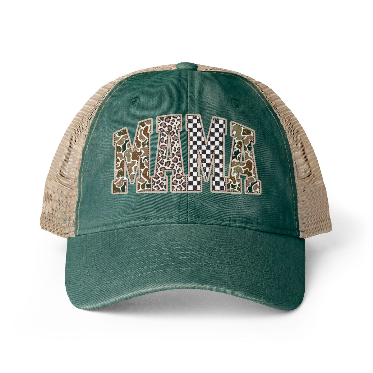 Women's Washed Mesh-Back Cap