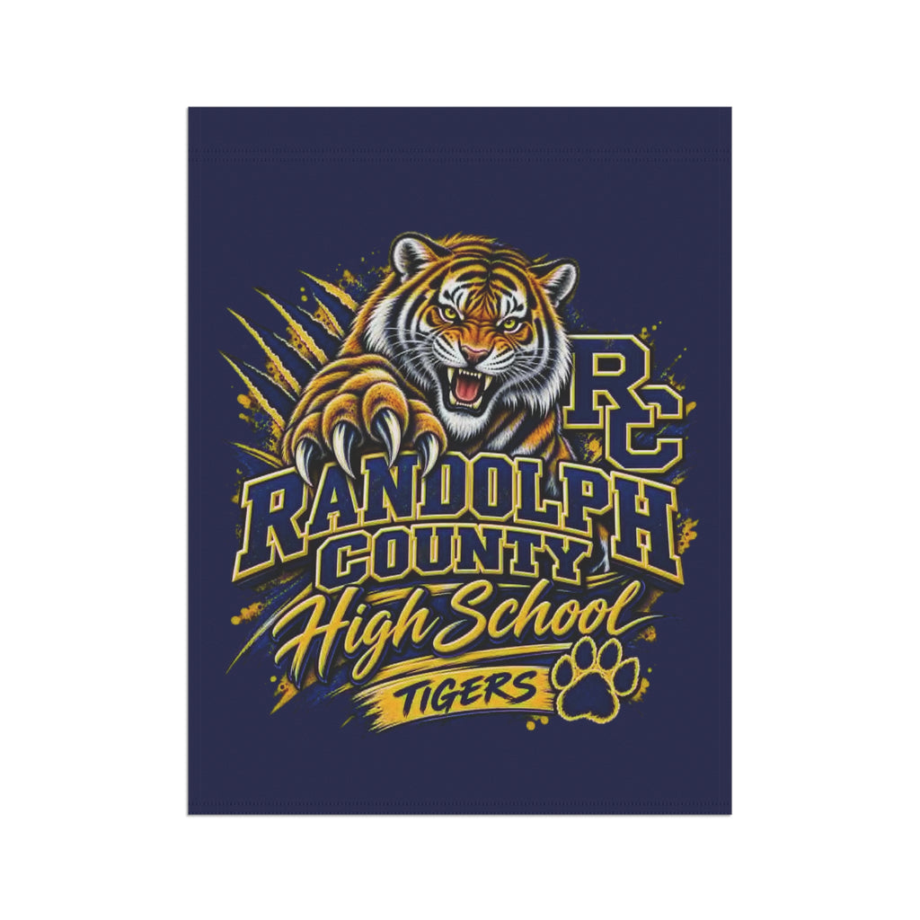 Randolph County High School Tigers Garden Flag – School Spirit Yard Banner