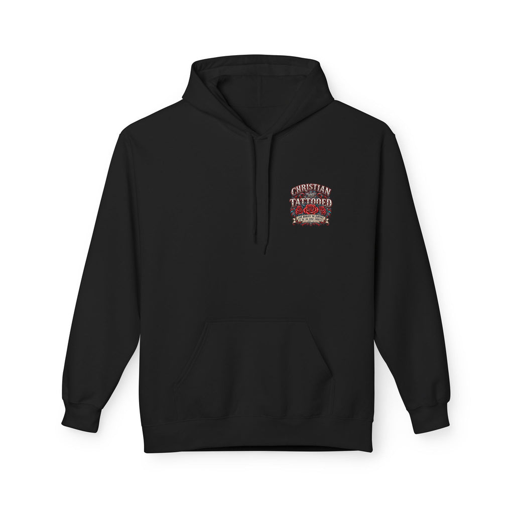 Hoodie - Christian and Tattooed Graphic Pullover (Look Beneath the Surface)