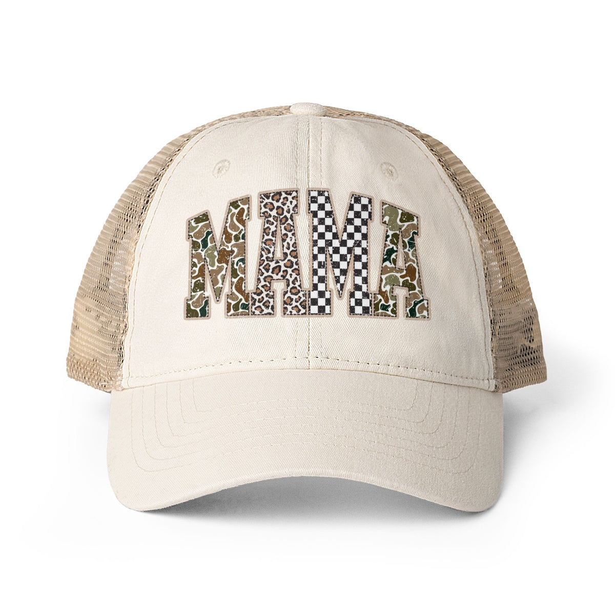 Women's Washed Mesh-Back Cap