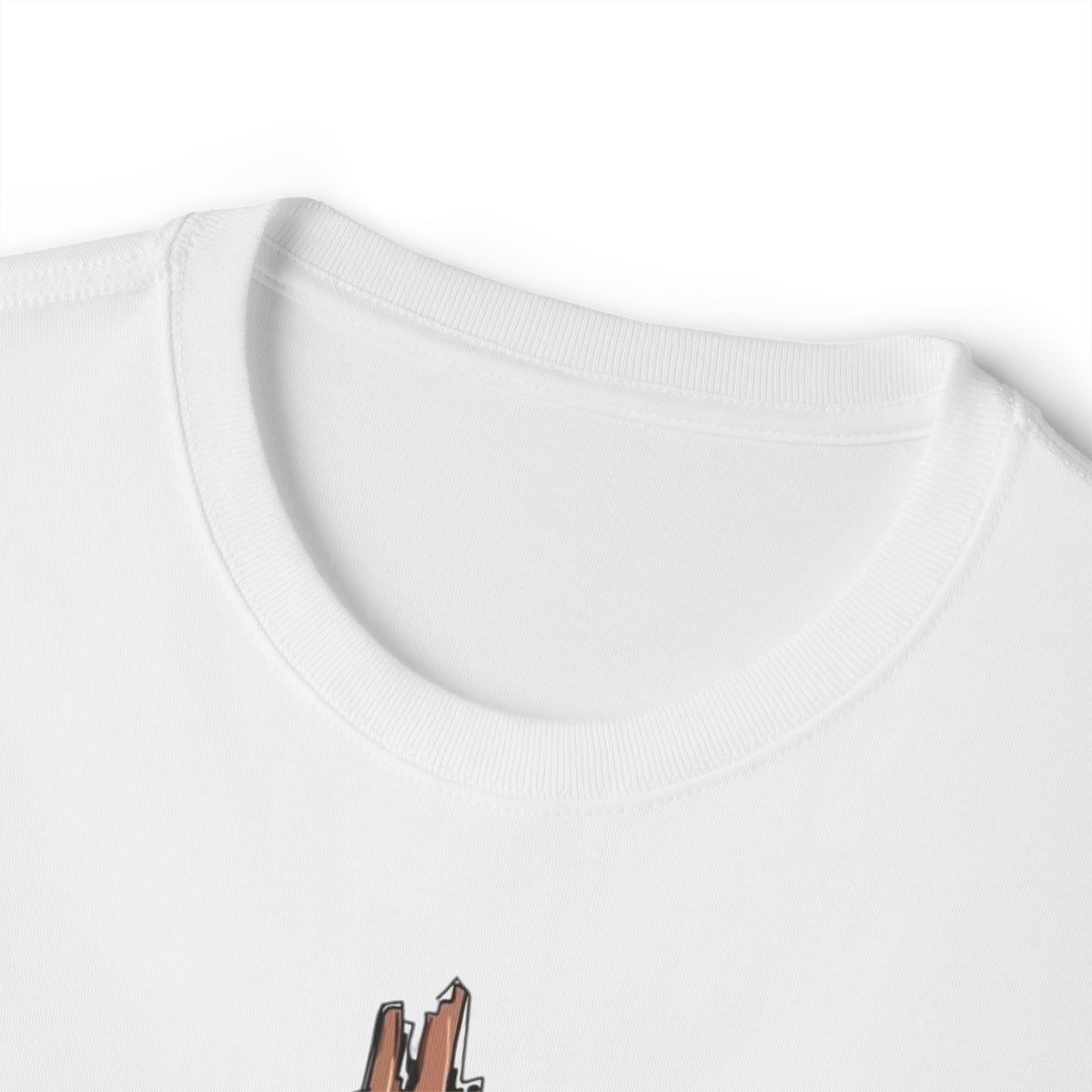 Cross & Bow Tee - Jesus Is Strong Graphic Oversized T-Shirt