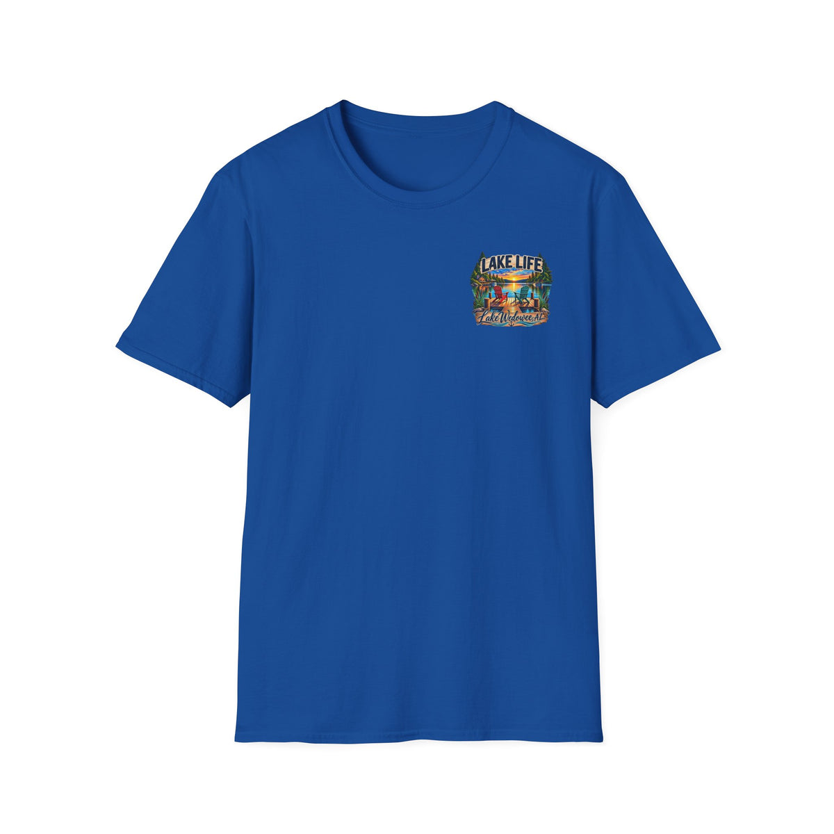 Lake Life T‑Shirt — Vintage Lakeside Sunset Graphic Tee