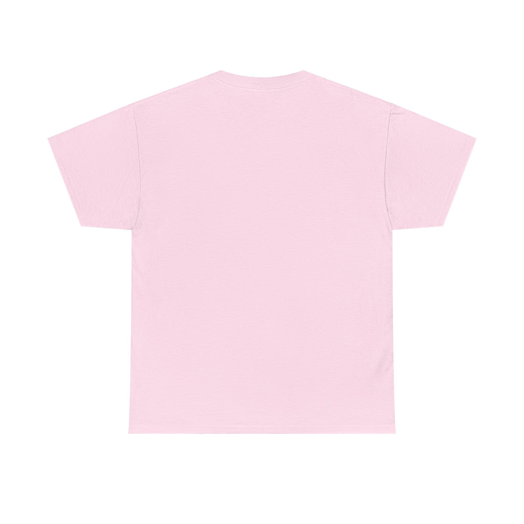 Amen Graphic Tee — Pink Patchwork Lettering Christian T‑Shirt