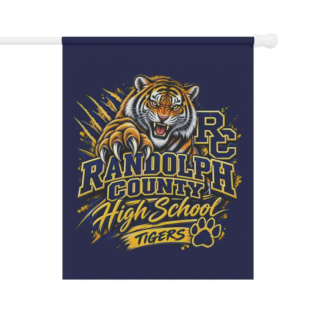 Randolph County High School Tigers Garden Flag – School Spirit Yard Banner