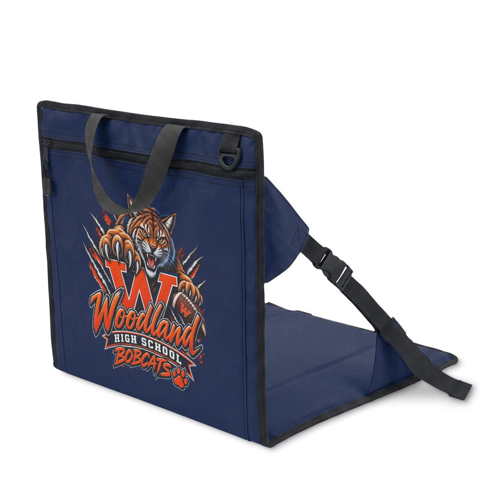 Woodland Bobcats Stadium Seat — Padded Folding Sports Chair