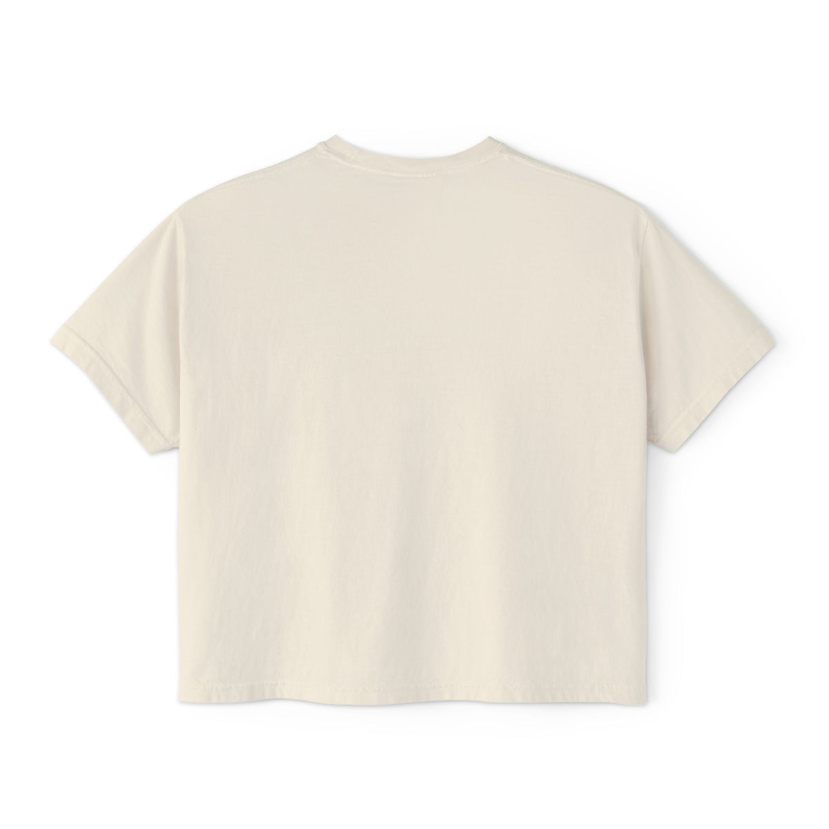 Women's Boxy Tee – Scenic Horse Double Exposure Graphic