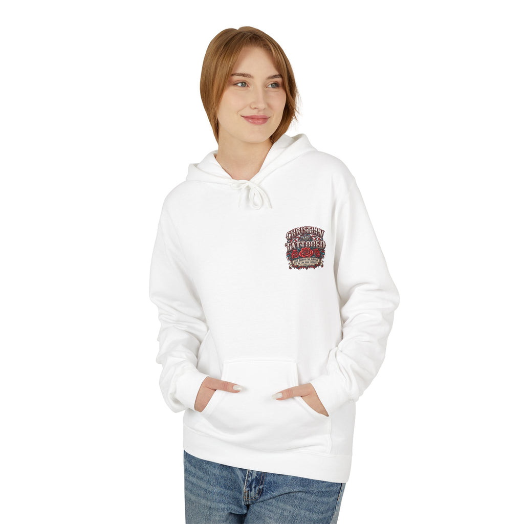 Hoodie - Christian and Tattooed Graphic Pullover (Look Beneath the Surface)