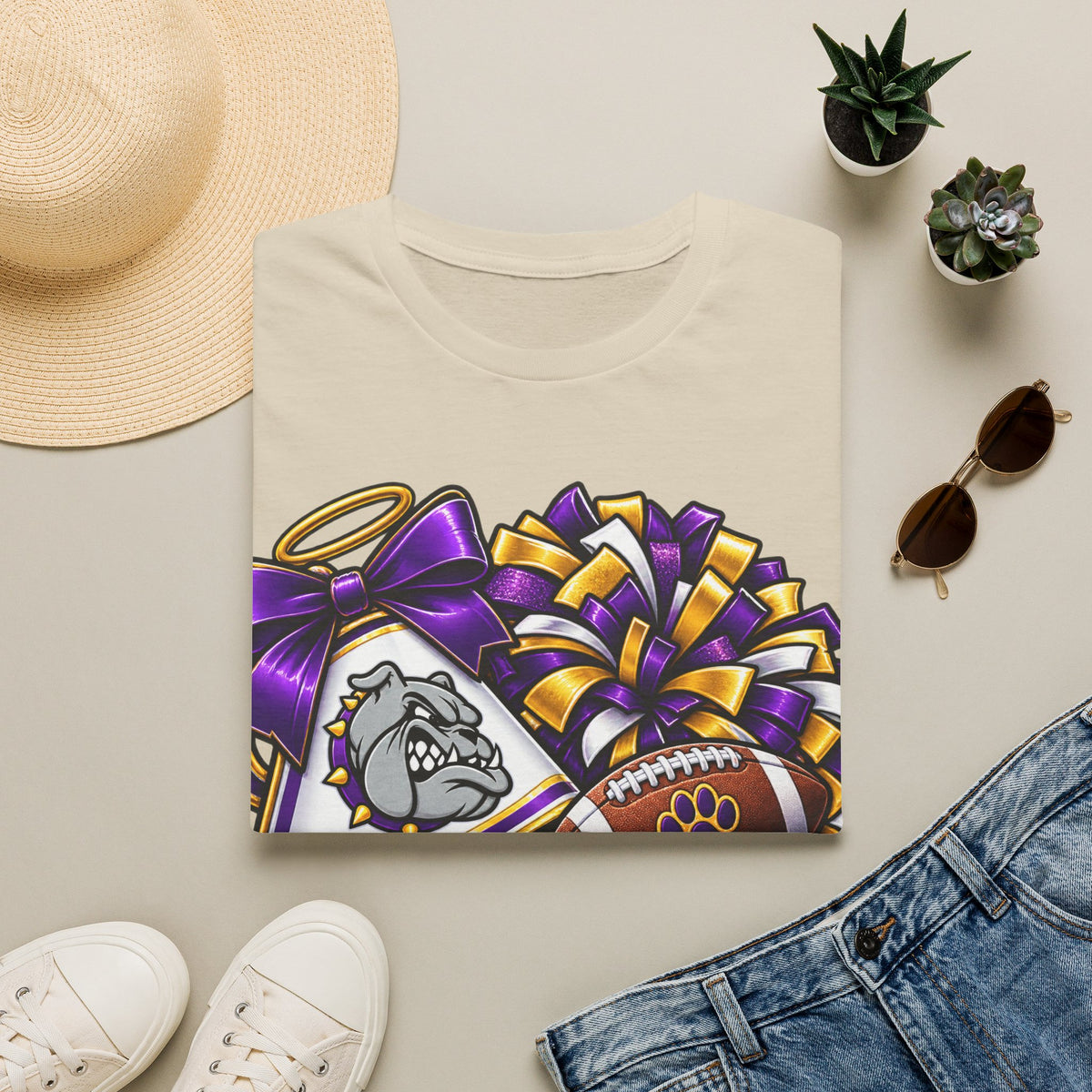 Ranburne Bulldogs Football Cheer T-Shirt
