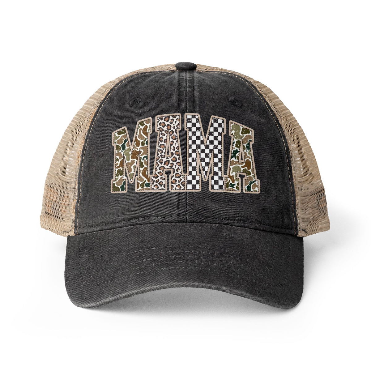 Women's Washed Mesh-Back Cap